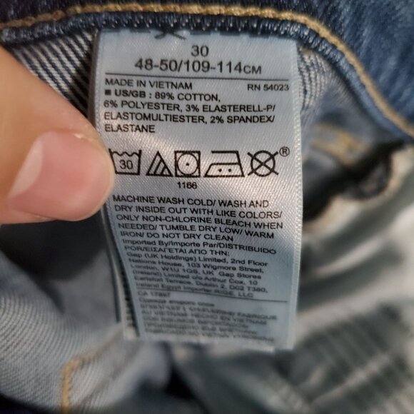 Banana Republic Jeans Womens 30 Blue High-Rise Slim Denim Stretch Pockets - Picture 4 of 13